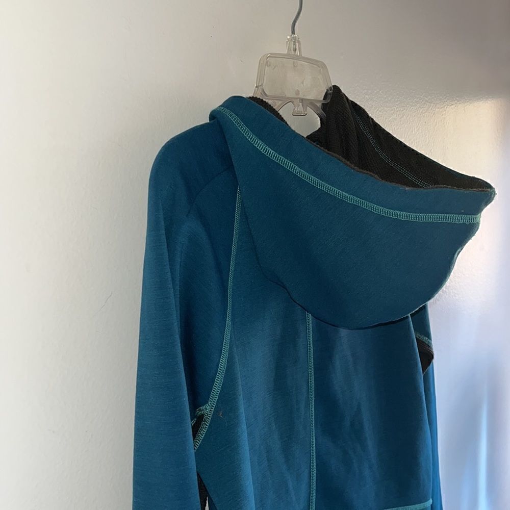 EUC WOMEN’S FLEECE LINED TITLE NINE FULL ZIP XS HOODIE/SWEATSHIRT - Picture 6 of 12